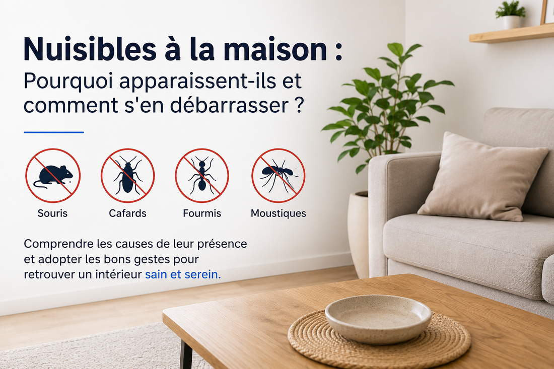 Nuisibles à la maison : pourquoi apparaissent-ils et comment s'en débarrasser ?