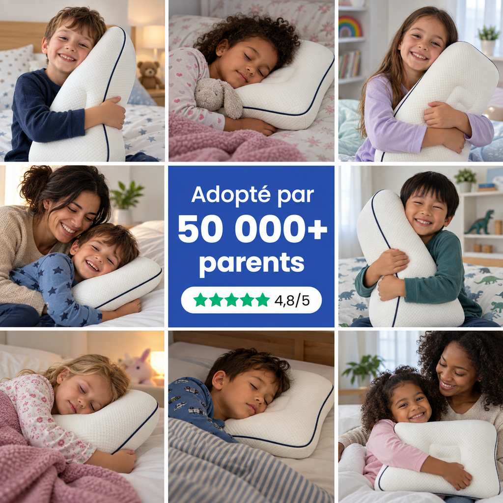 Serenya™ – Oreiller ergonomique pour enfant