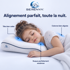 Serenya™ – Oreiller ergonomique pour enfant